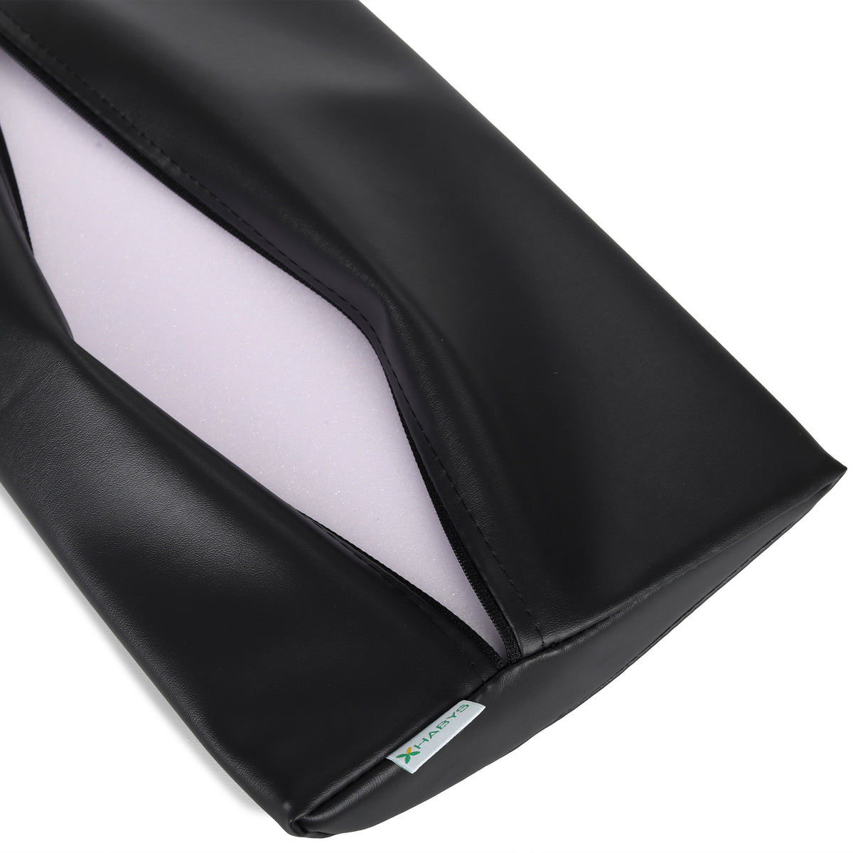 Lenden halfronde rol voor massage | 40x25x5 cm | Vinyl Flex bekleding