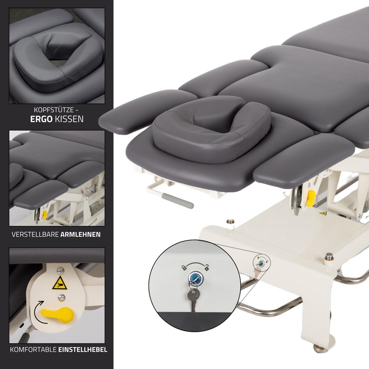 Therapieliege Elektrisch Evero X7 Ergo 7-Segmente | Steuerrahmen