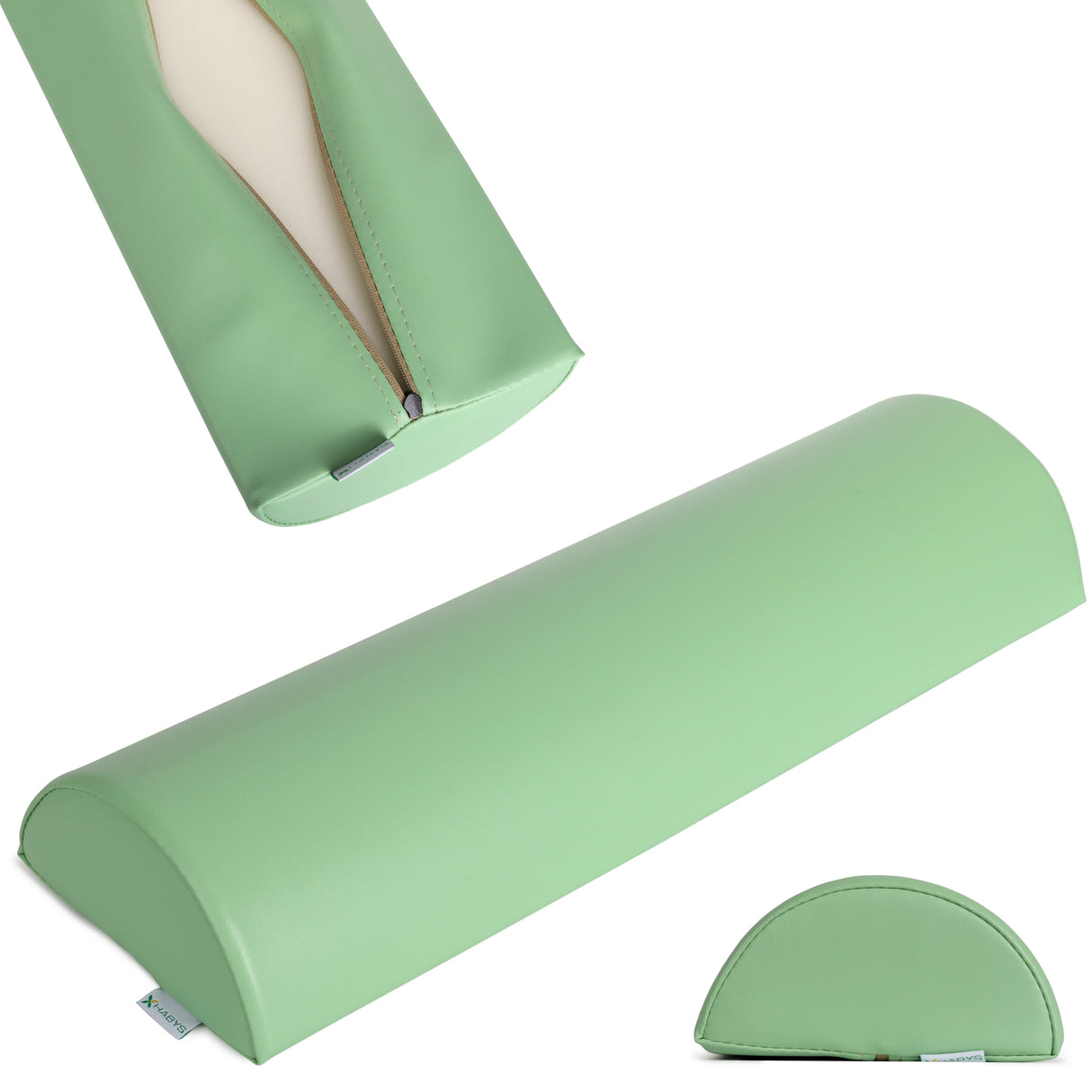 Halfronde massage rol | 60x19x9 cm | Vinyl Flex Bekleding