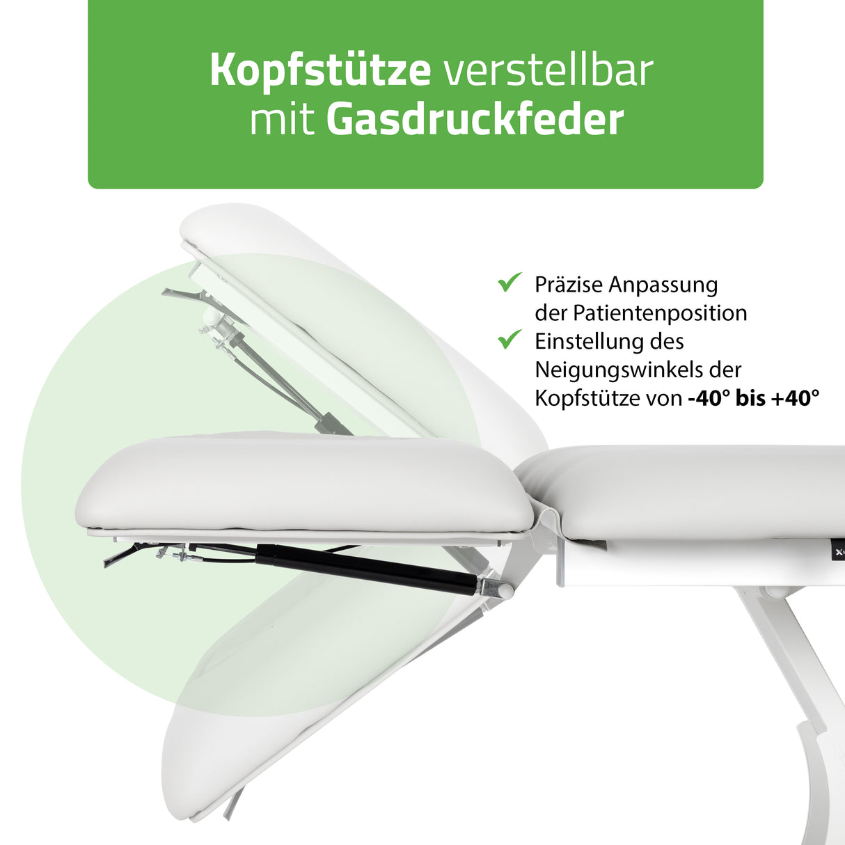Massageliege Elektrisch Fortis 2 Ergo | 2-Segmente | Handfernbedienung