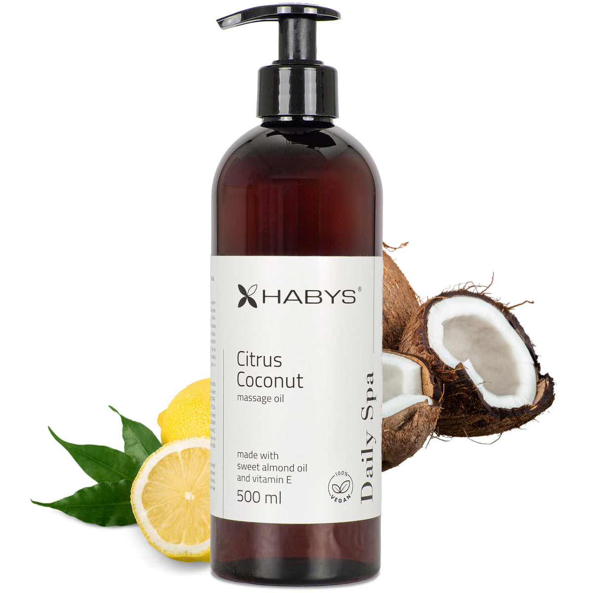 Massageöl Daily Spa | Citrus Coconut | HABYS