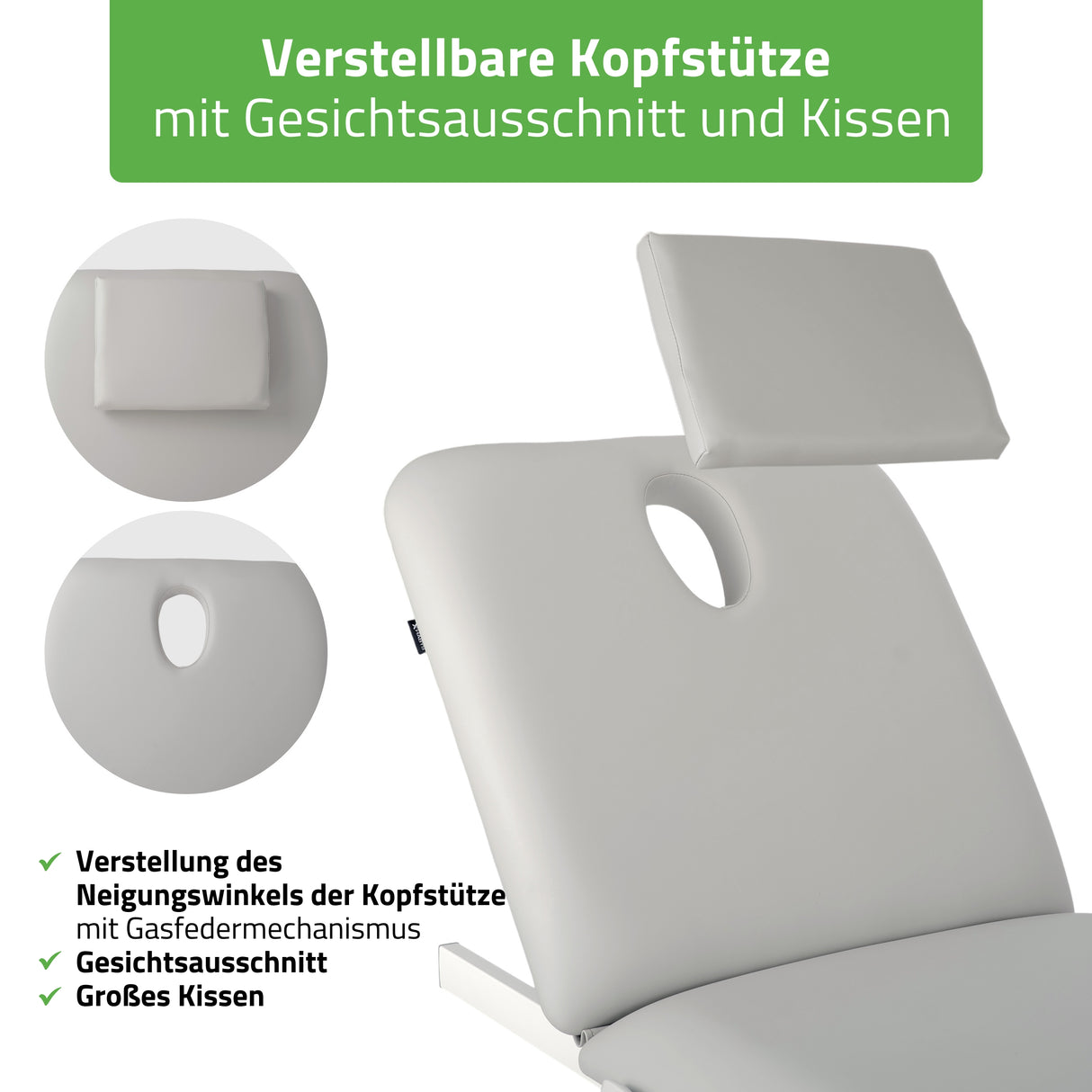 Massageliege Elektrisch Fortis 2 | 2-Segmente | Handfernbedienung