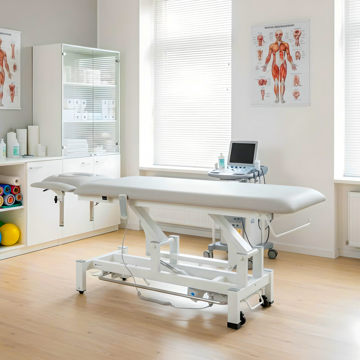 Massageliege Elektrisch Fortis 4 Ergo | 4-Segmente | Handfernbedienung Steuerrahmen