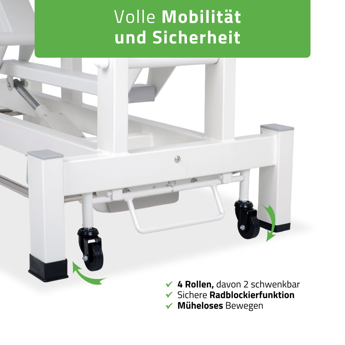 Massageliege Elektrisch Fortis 5 Ergo | 5-Segmente | Handfernbedienung Steuerrahmen