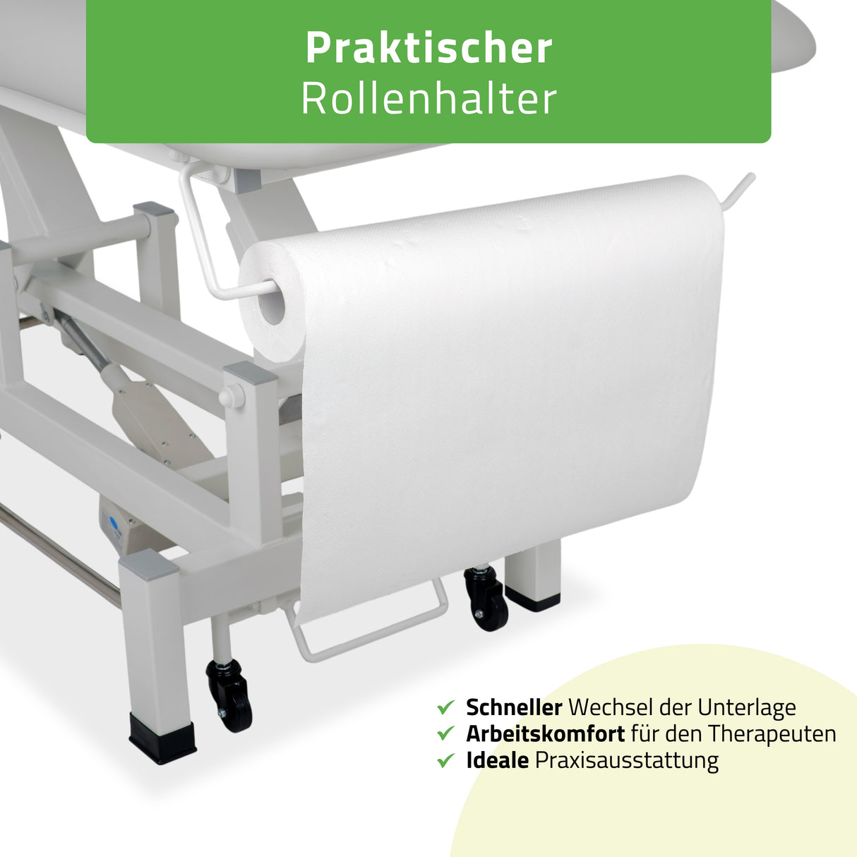 Massageliege Elektrisch Fortis 5 Ergo | 5-Segmente | Handfernbedienung Steuerrahmen