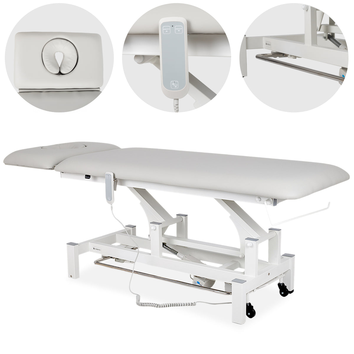 Massageliege Elektrisch Fortis 2 Ergo | 2-Segmente | Handfernbedienung Steuerrahmen