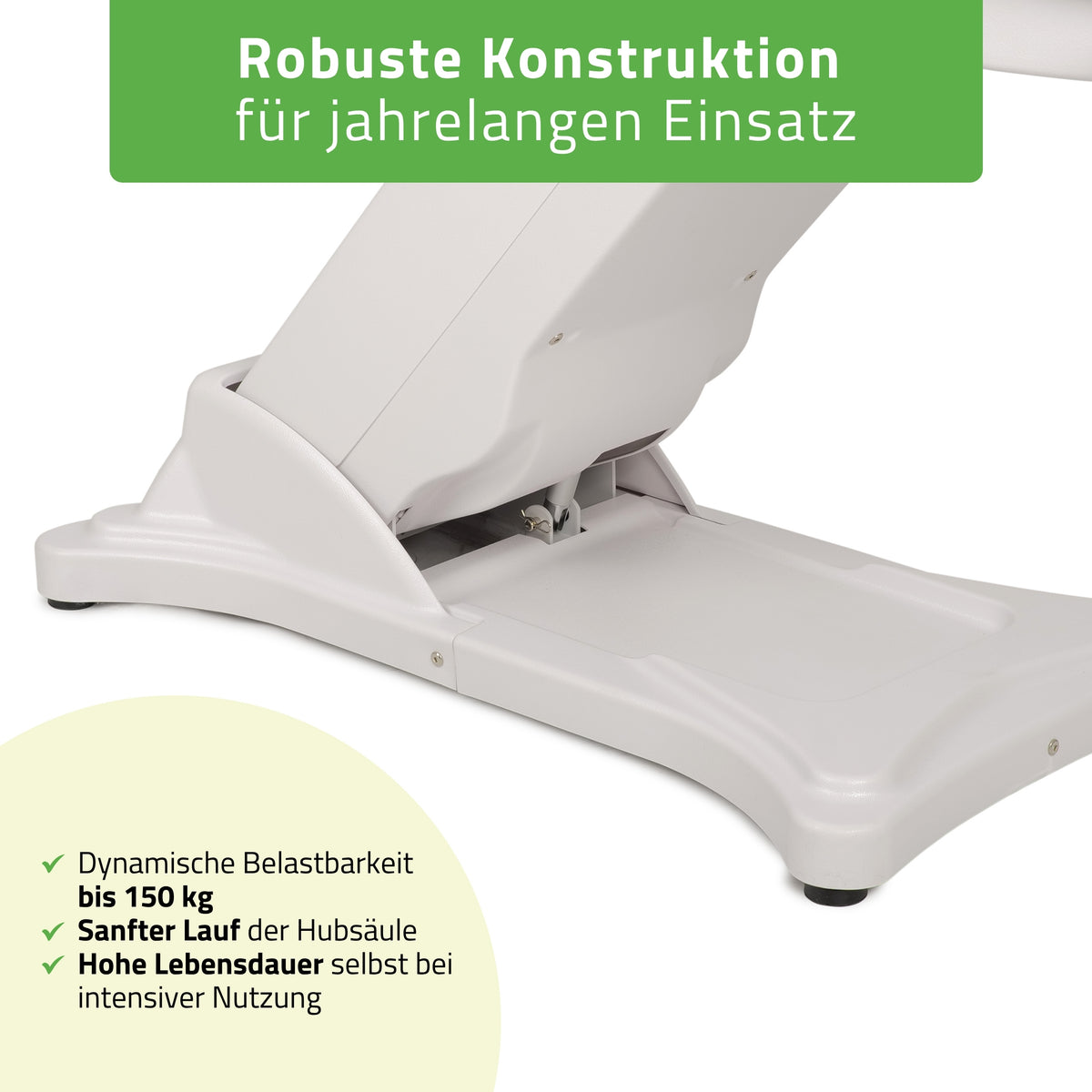 Kosmetikliege Elektrisch | Elara PRO 4 | Kosmetiksessel mit elektrischer Verstellung | Handfernbedienung | 3 - Motoren