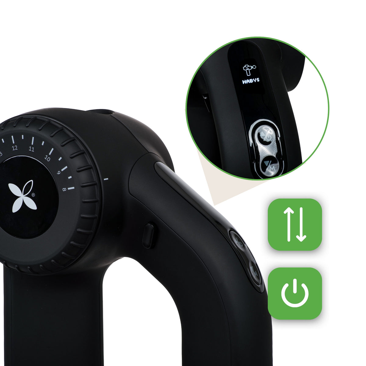 Habys Massagepistole Pro Therapy Max | Massage Gun | Vibrationsmassagegerät
