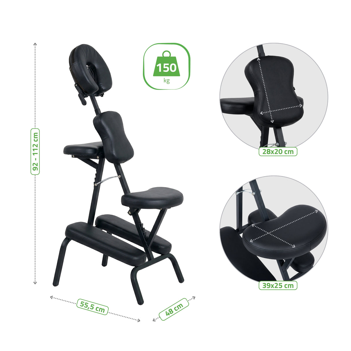 Mobiler Massagestuhl Flexo