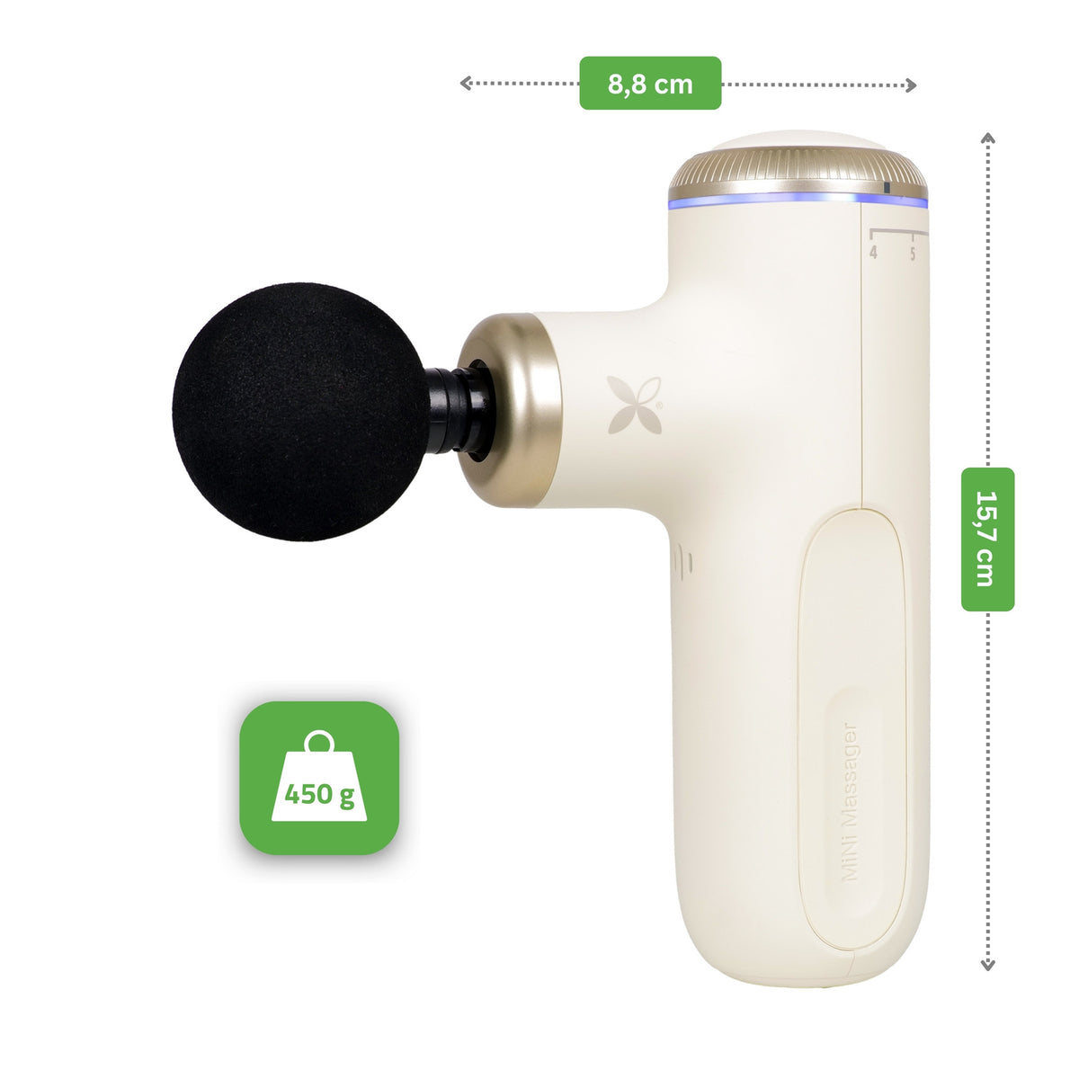 Habys Massagepistole Pulse Mini | Massage Gun | Vibrationsmassagegerät