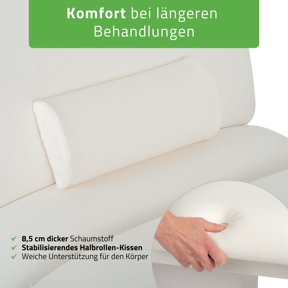 Kosmetikliege Elektrisch mit Heizung | Serenity Ergo 4 | für Massage und SPA Anwendungen