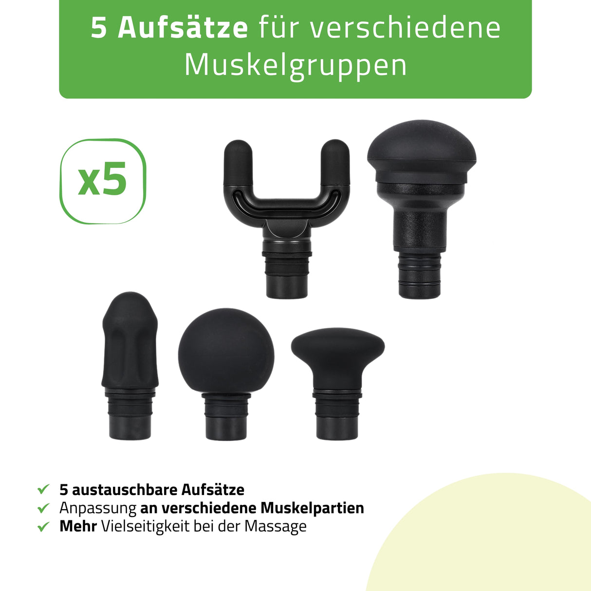 Habys Massagepistole NEO | kompakte Massage Gun | Vibrationsmassagegerät