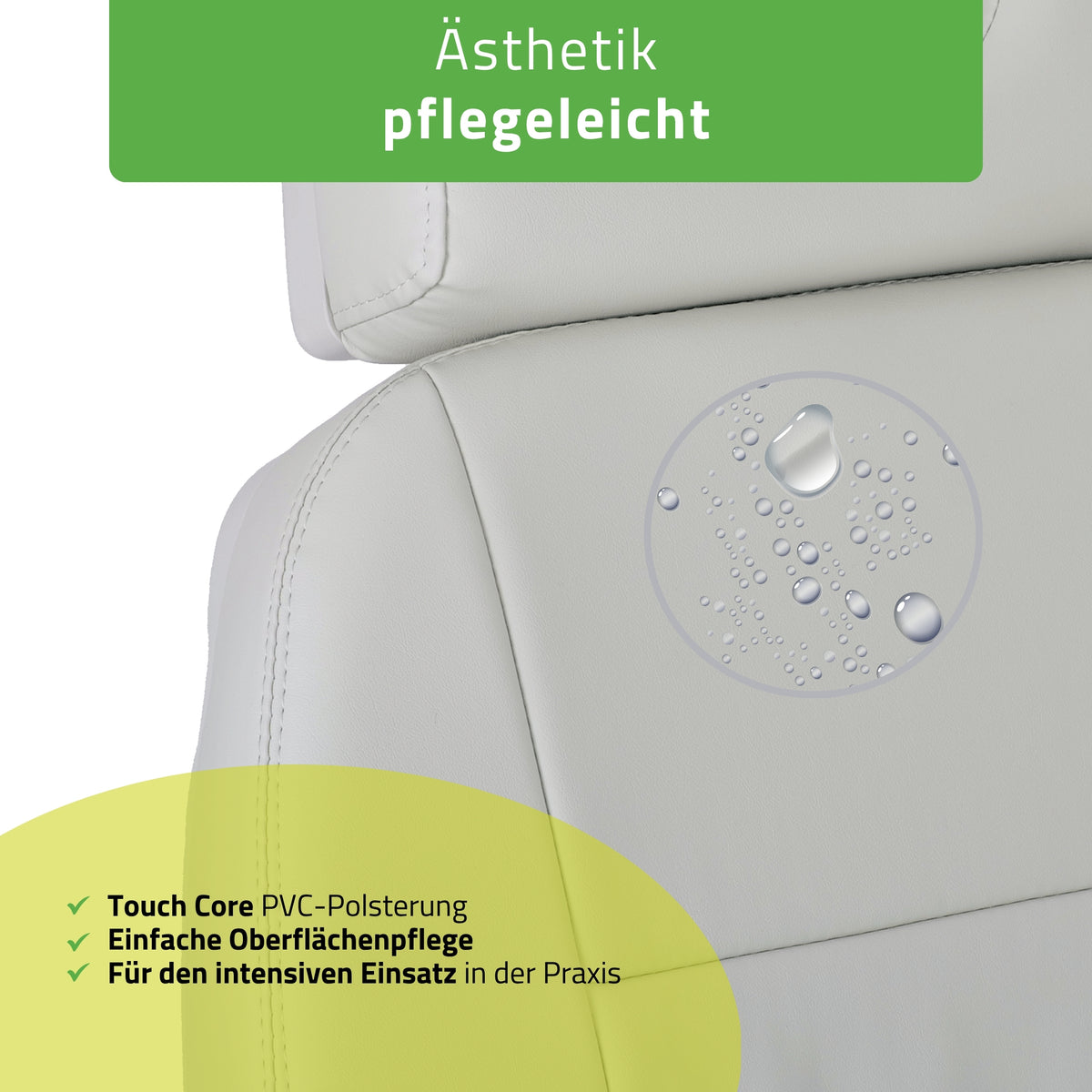 Kosmetikliege Elektrisch | Velora PRO 4 | Kosmetiksessel mit elektrischer Verstellung | Handfernbedienung | 4 - Motoren