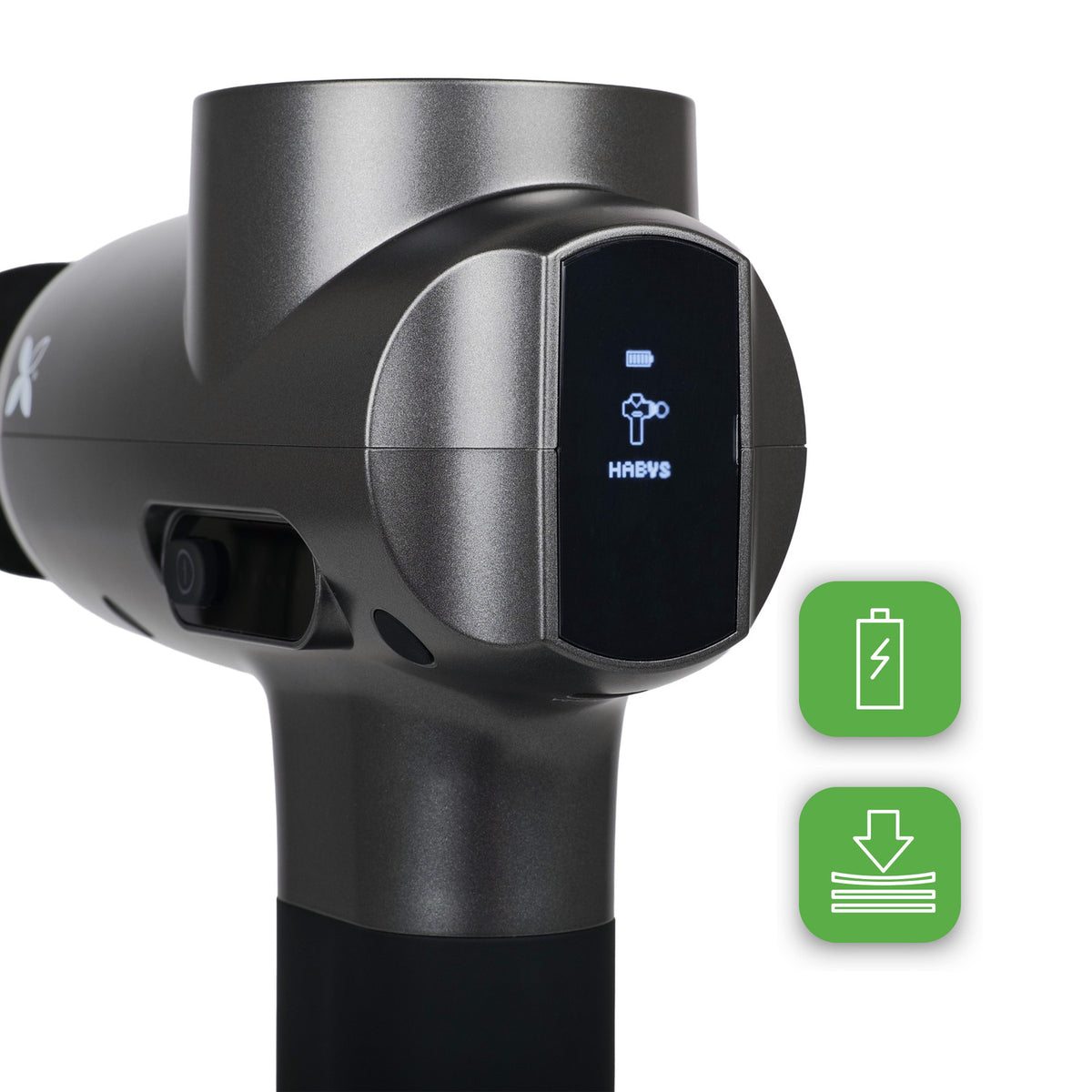 Habys Massagepistole Dynamic Pro | Massage Gun | Vibrationsmassagegerät