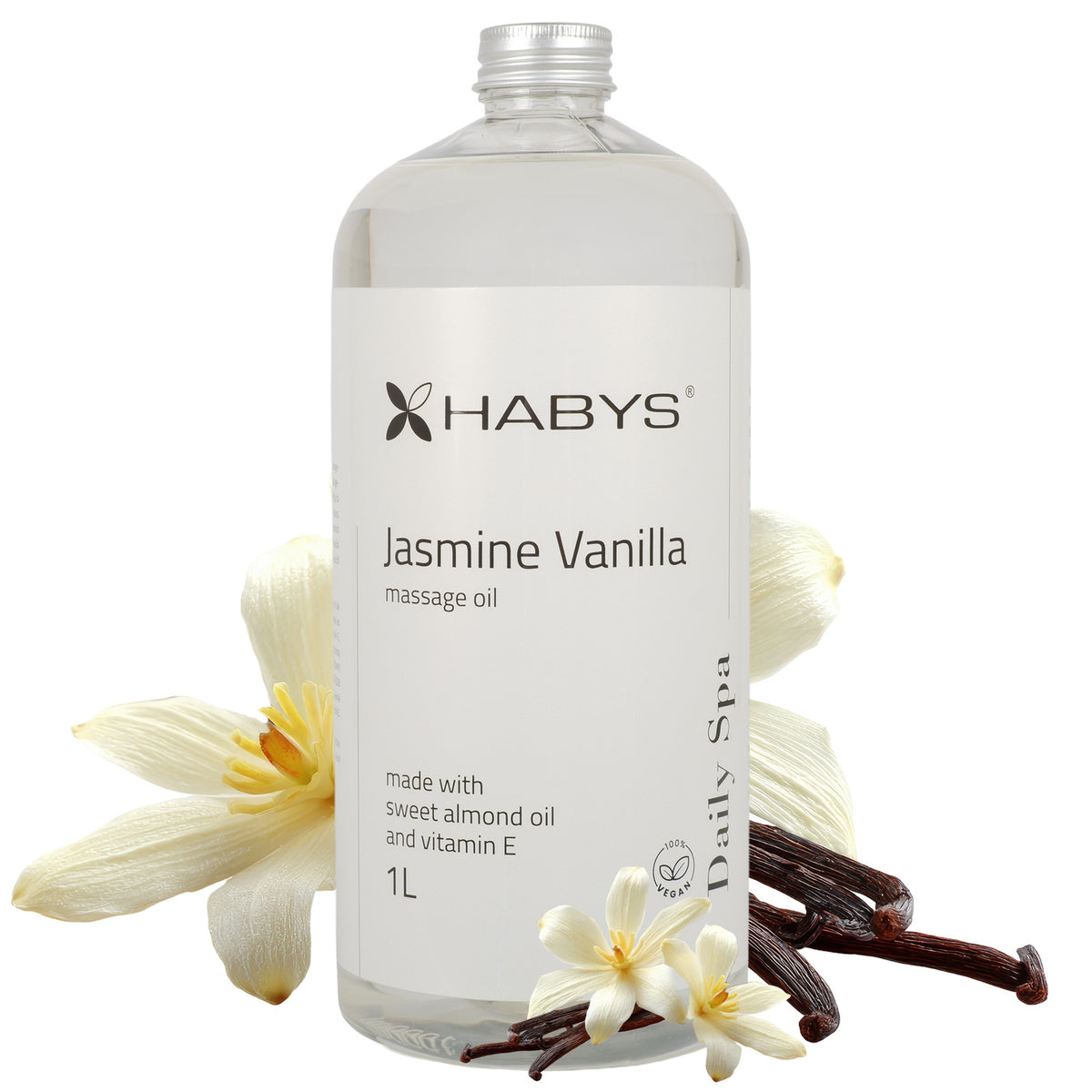 Massageöl Daily Spa | Jasmine Vanilla | HABYS