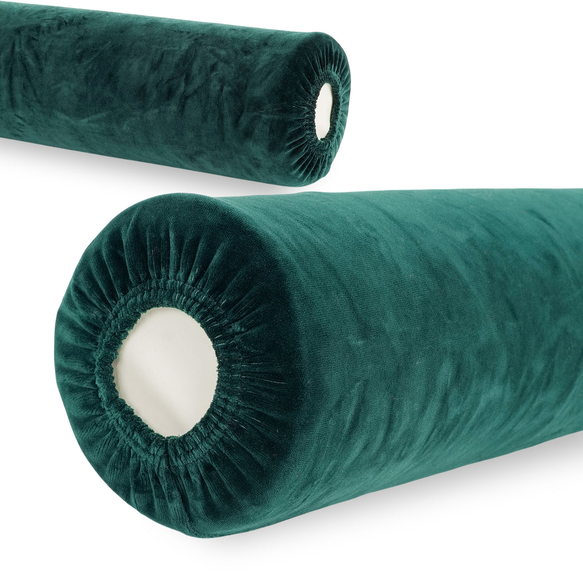 Velours Bezug für Lagerungsrolle mit Gummizug | 15x60