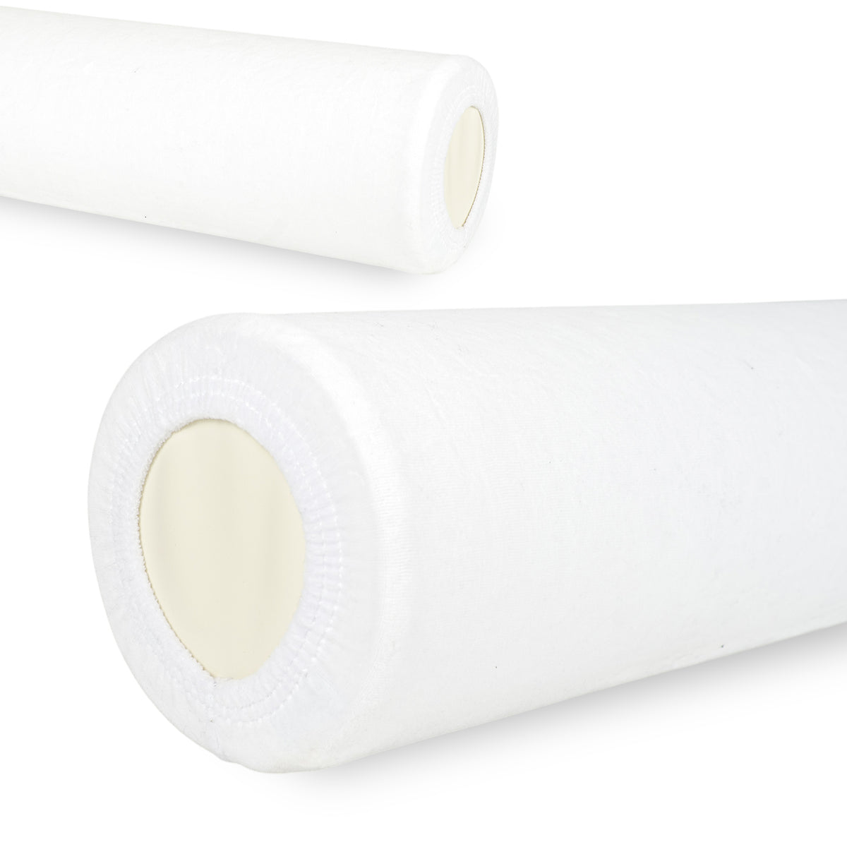 Velours Bezug für Lagerungsrolle mit Gummizug | 15x60
