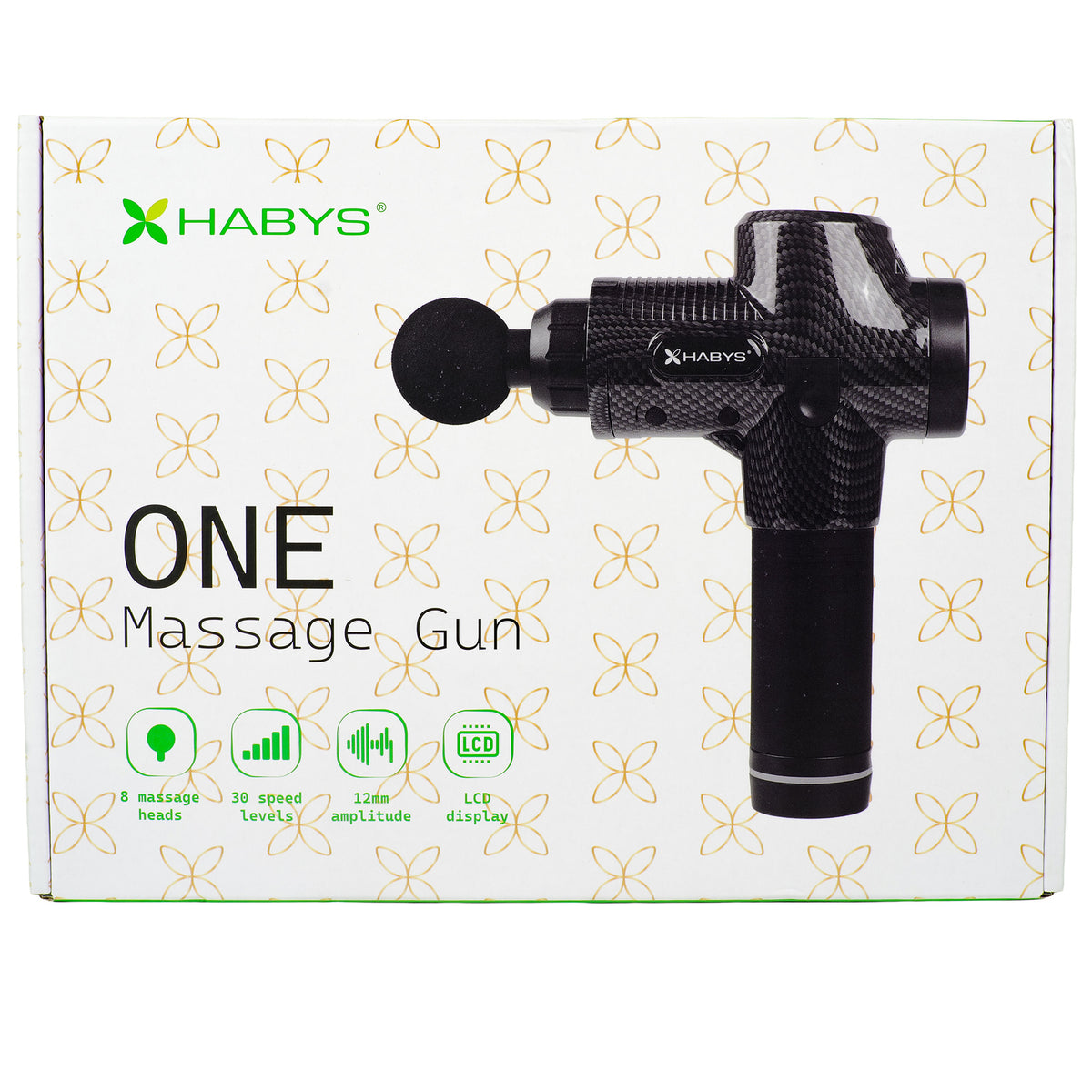 Habys Massagepistole One | Professionelle Massage Gun | Vibrationsmassagegerät