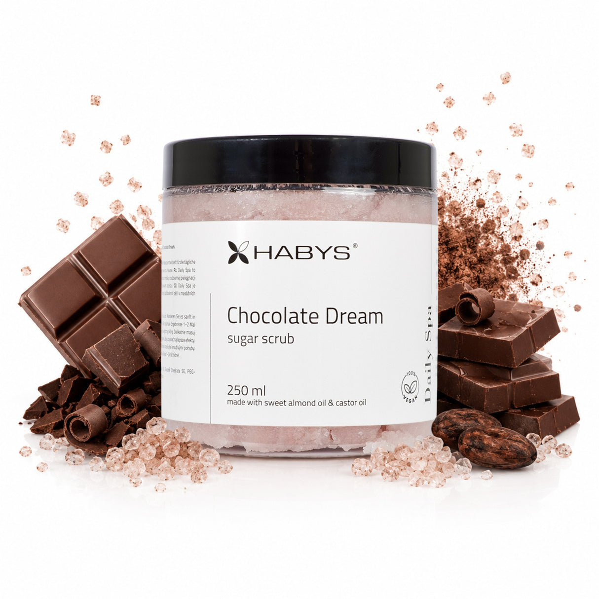 Habys Daily Spa Chocolate Dream Zuckerpeeling | 250 ml