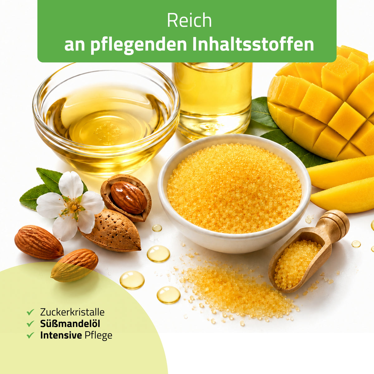Habys Daily Spa Mango Glow Zuckerpeeling | 250 ml