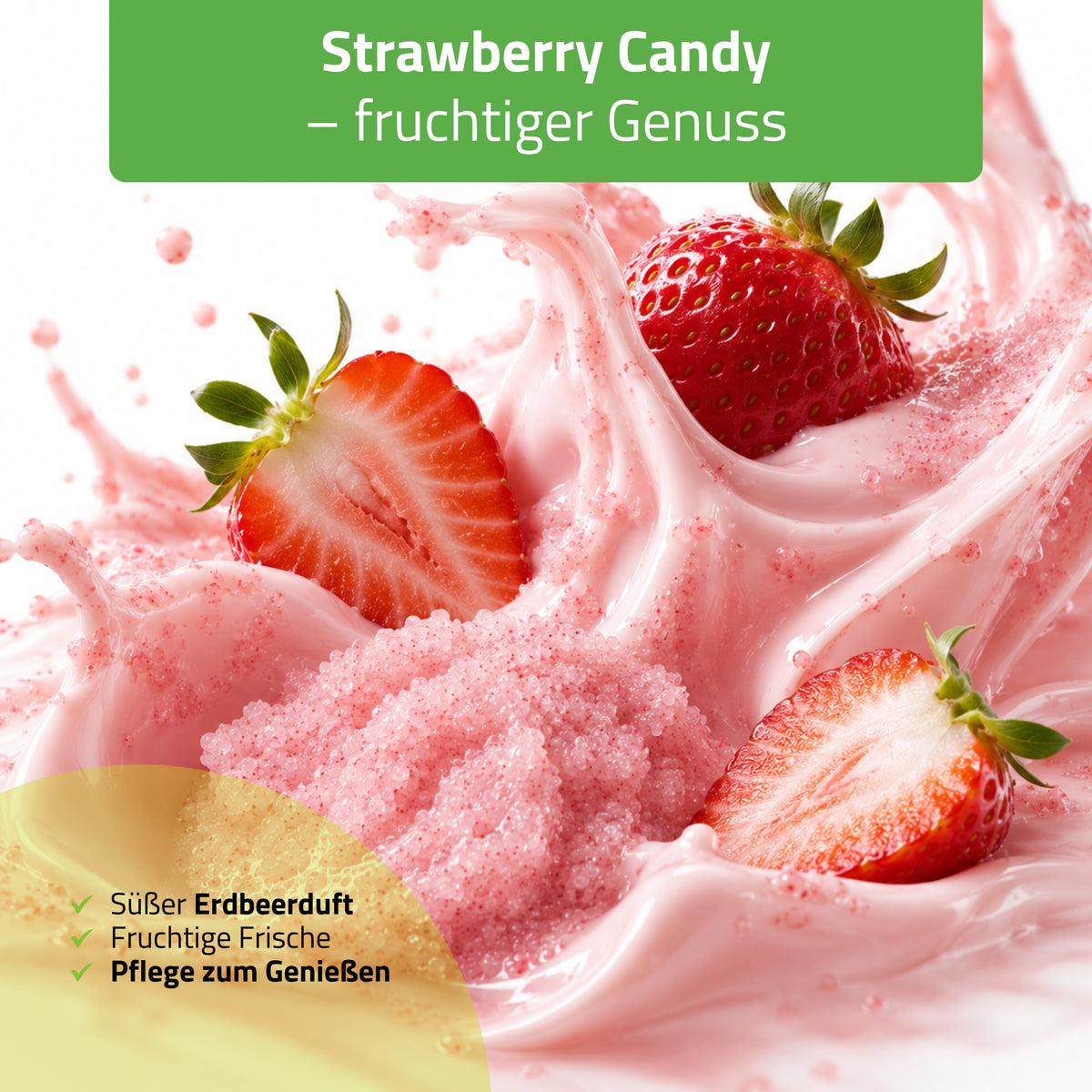 Habys Daily Spa Strawberry Candy Zuckerpeeling | 250 ml