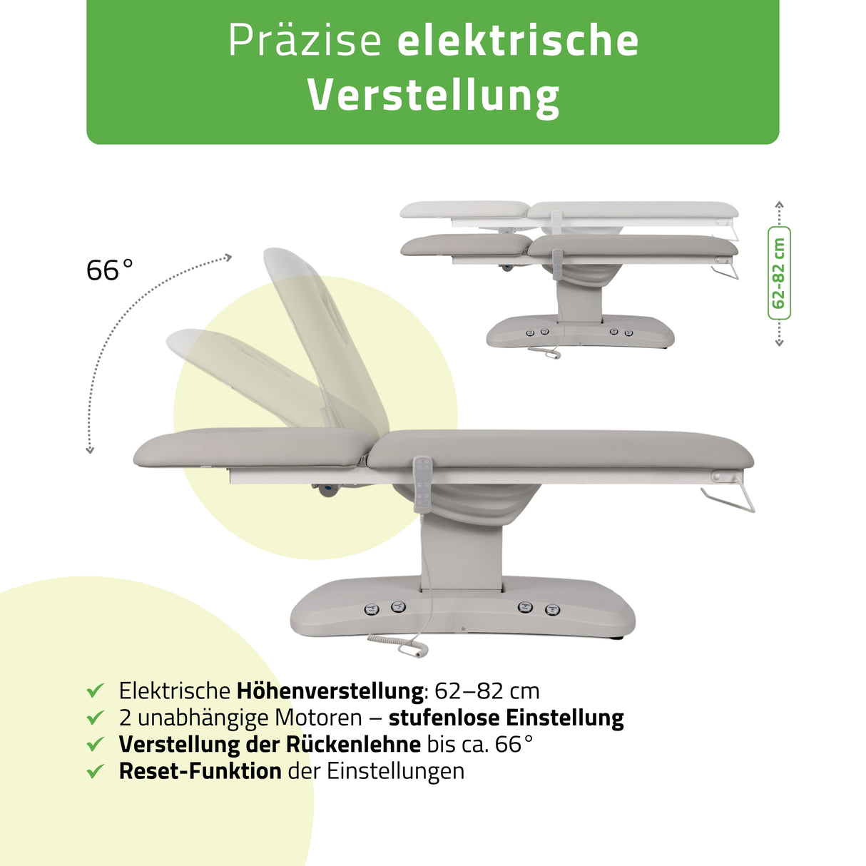 Elektrische Behandlungsliege Estella ERGO 2 | 2 Motoren
