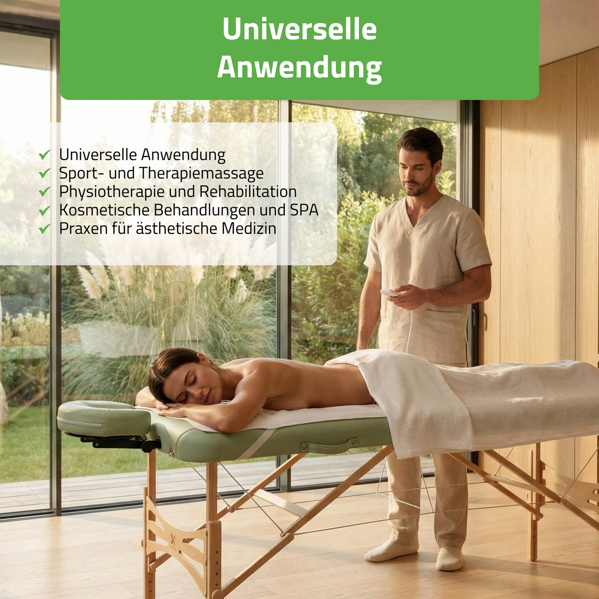 Elektrische Wärmematte für Massageliegen 75 × 180 cm| Wärmeunterbett Heizdecke