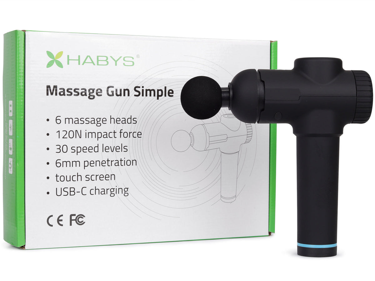 Habys Massagepistole Simple | Massage Gun, Vibrationsmassagegerät