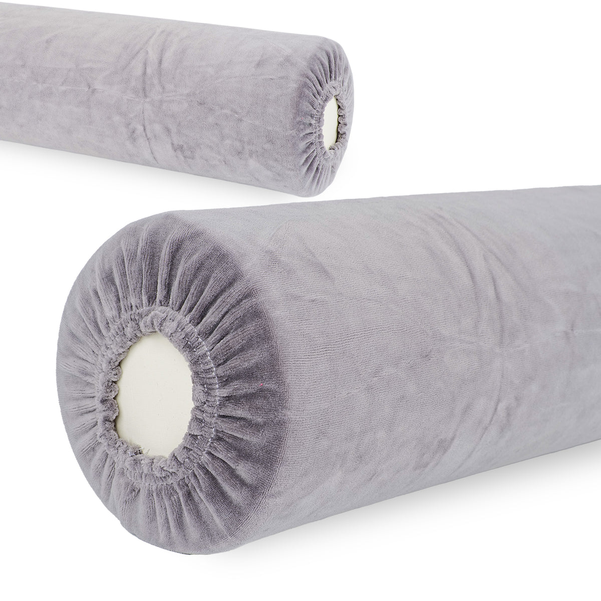 Velours Bezug für Lagerungsrolle mit Gummizug | 15x60