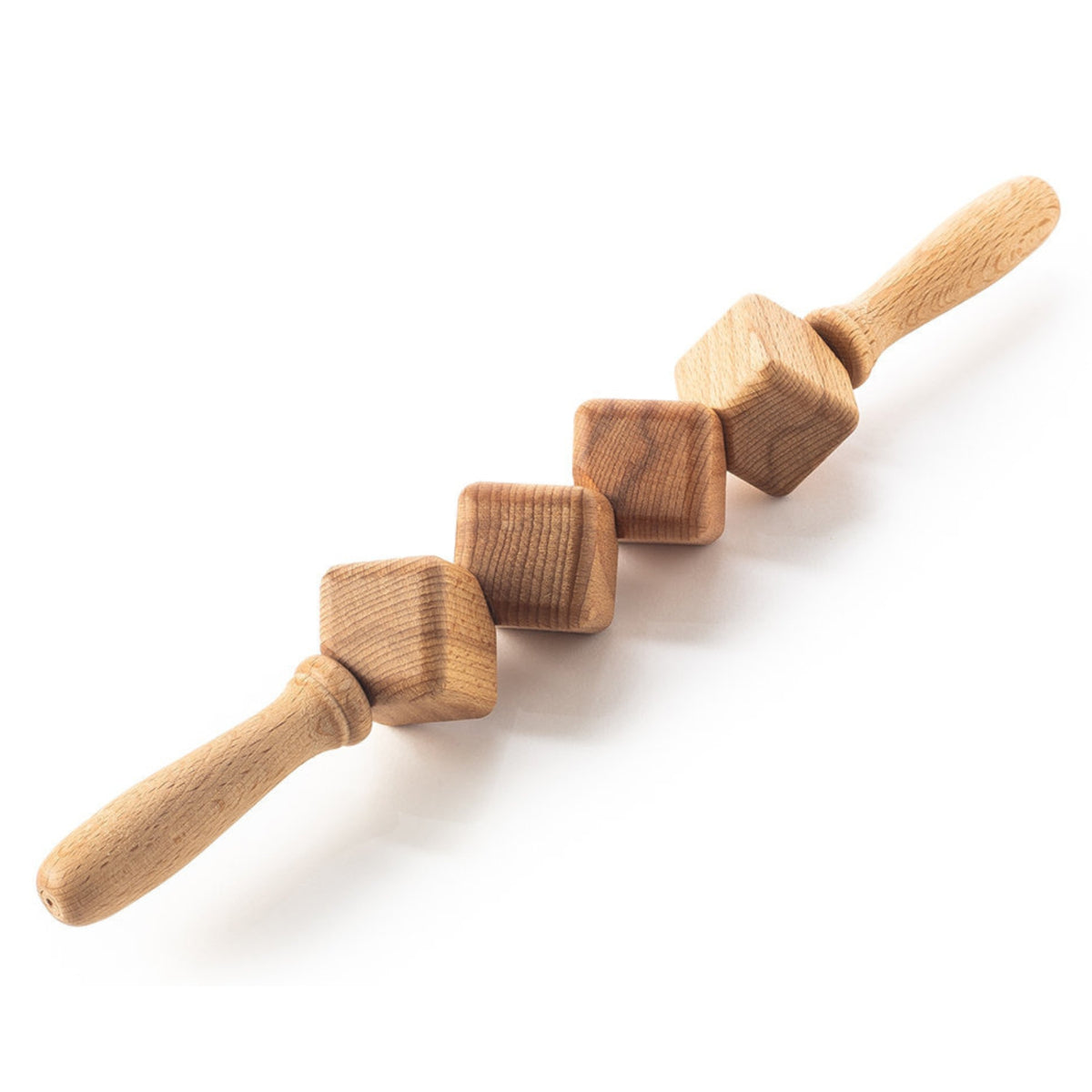 Houten Massageroller | Kubus | voor het lichaam