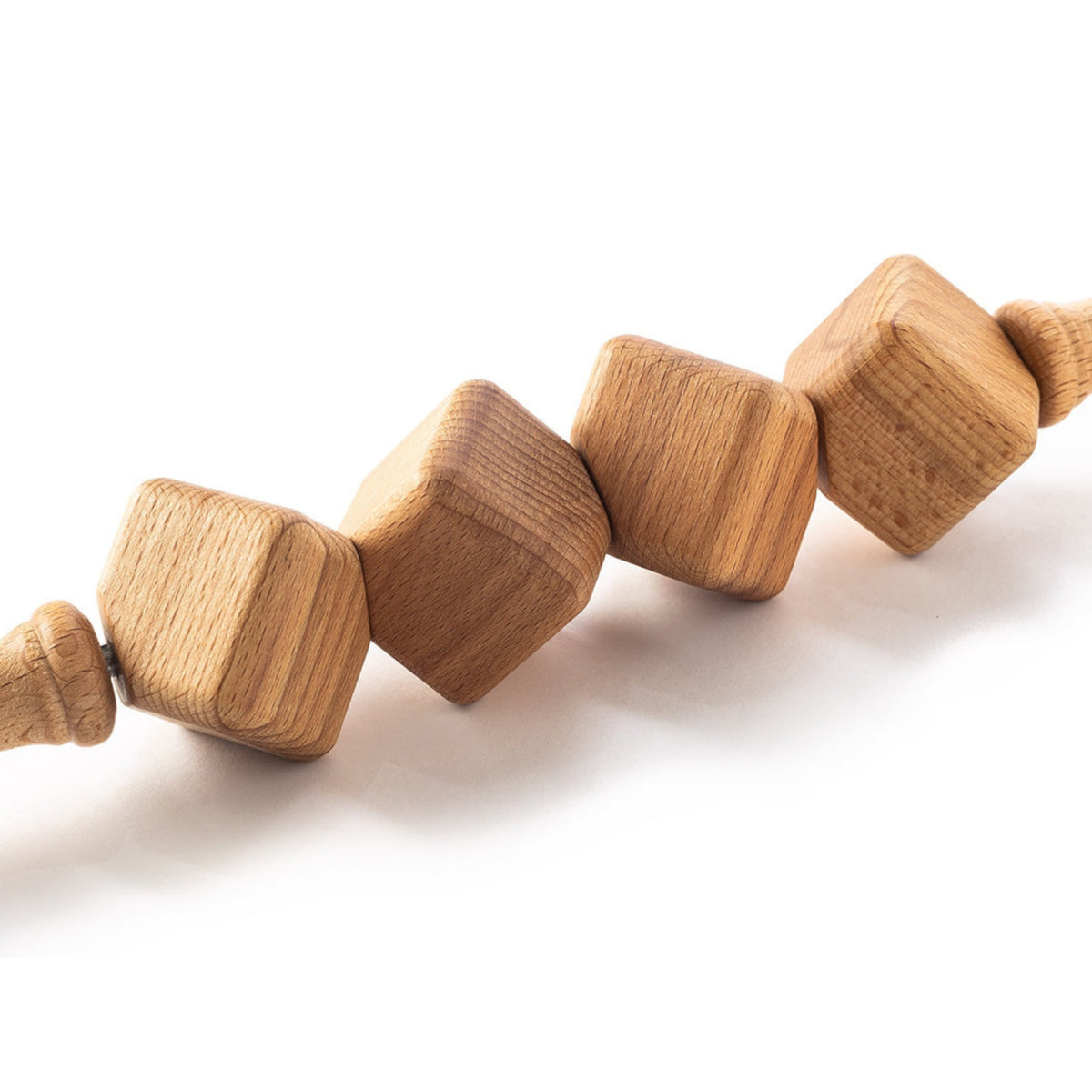 Houten Massageroller | Kubus | voor het lichaam