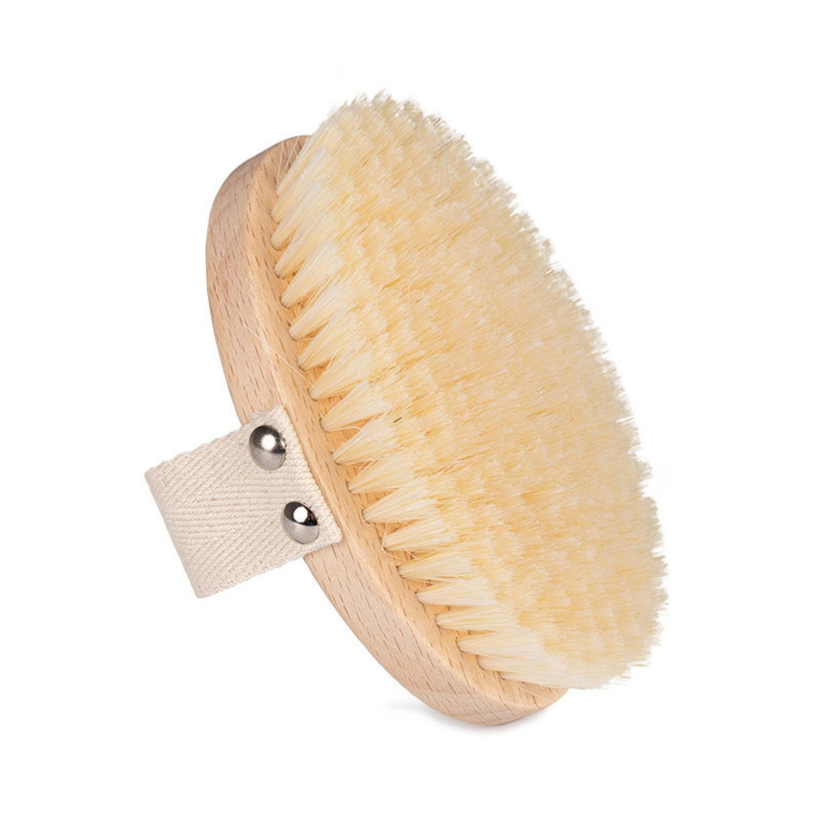 Massageborstel voor Dry Brushing | Gebleekte Borstelharen | Zachte Droogborstel