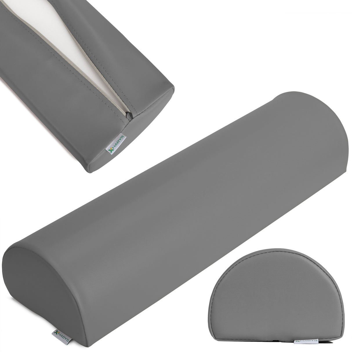 Halfronde Massagerol | voor voeten of onder de knie | 60x18x12 cm | Touch Core Bekleding