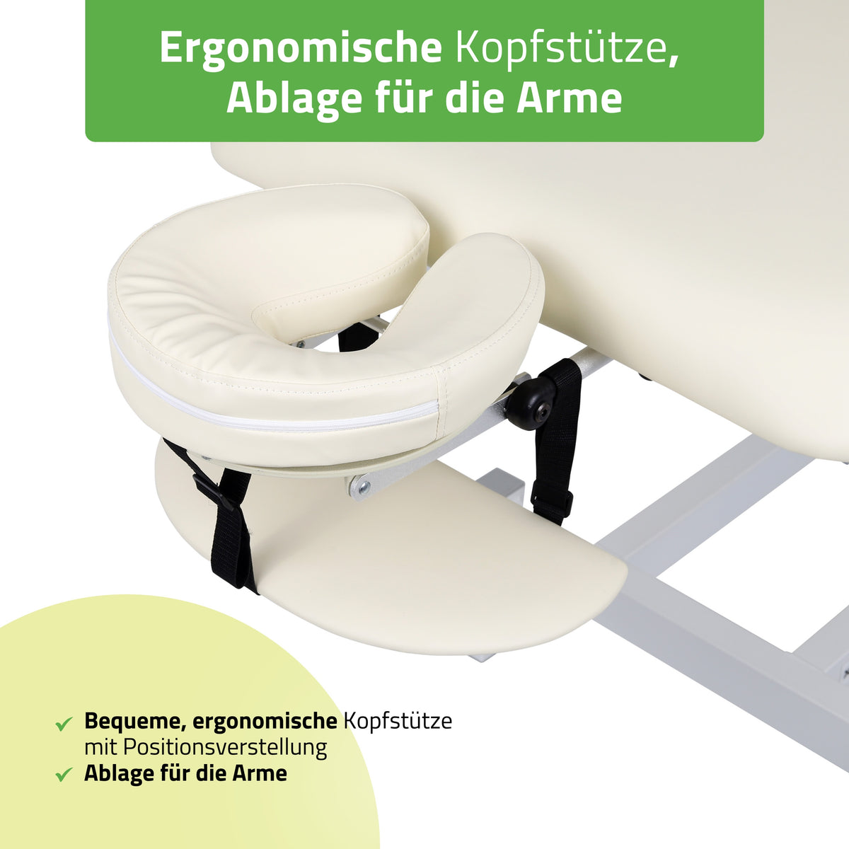 Massageliege Elektrisch Fortis 1 | 1-Segmente | Handfernbedienung