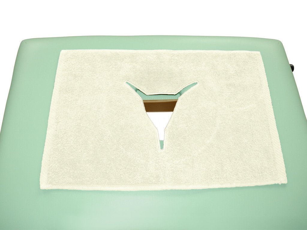 Badstof Hoes voor de Gezichtsuitsparing van de Massagetafel