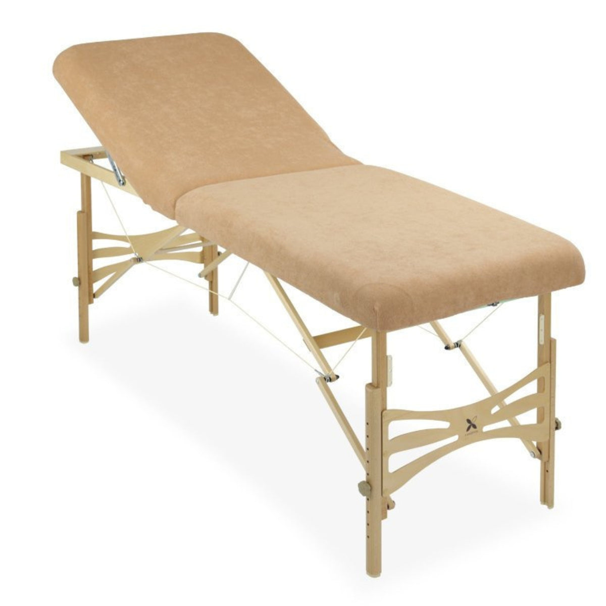 Frottee Bezug für klappbare Massageliegen | 2-teilig | 76/200 | Beige