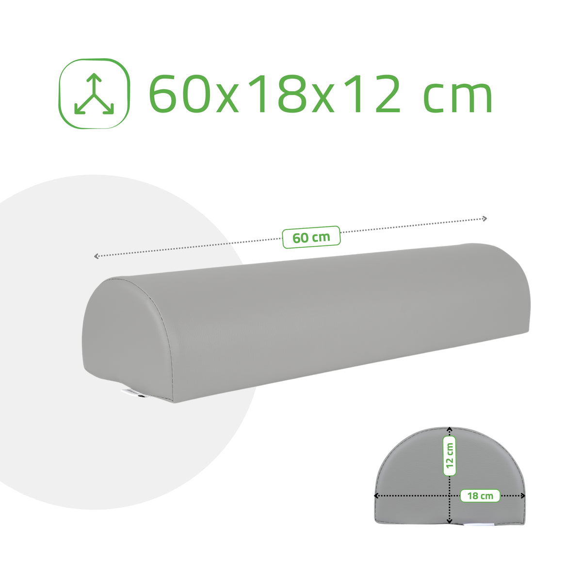 Halbrolle 60x18x12 | Comfy Base