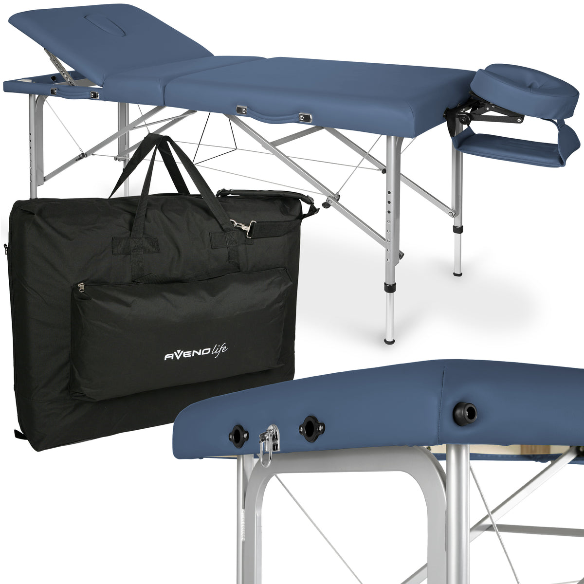 Massagetafel Inklapbaar Vesta | Cosmetische Massagetafel