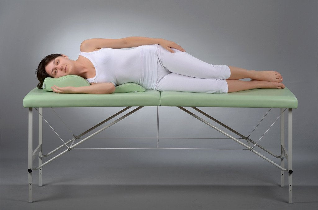 Halfronde Massagerol | Nek kussen | Matt Touch Bekleding