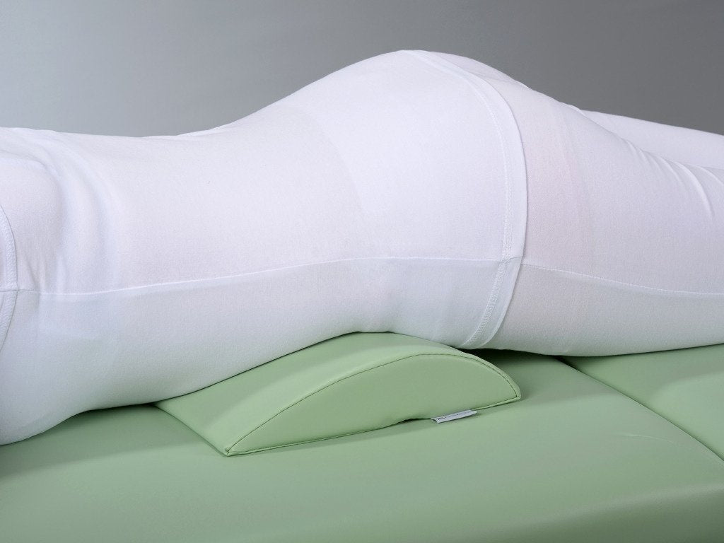 Lenden halfronde rol voor massage | 40x25x5 cm | Vinyl Flex bekleding