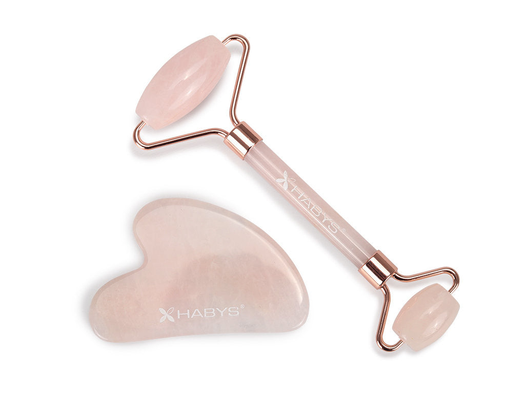 Massage-Set Gua Sha | Stein Roller