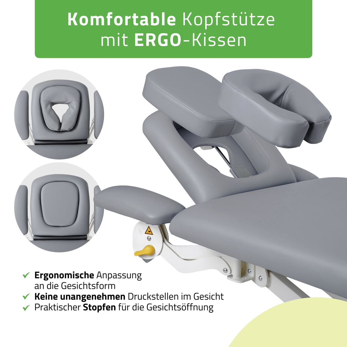 Therapieliege Elektrisch Proxima V4 Ergo | 4-Segmente | Handfernbedienung Steuerrahmen