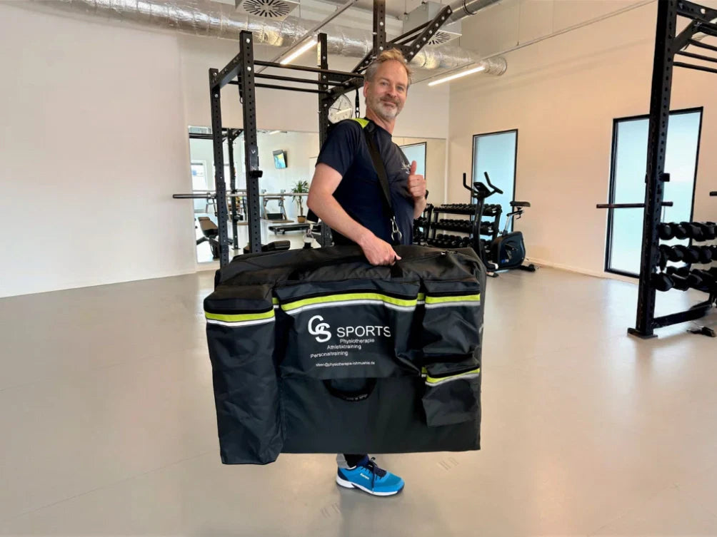 Mobile Massageliege Habys Smart – die ideale Wahl für Physiotherapeuten. Interview mit dem Markenbotschafter