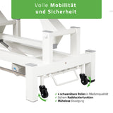Massageliege Elektrisch Fortis 2 Ergo | 2-Segmente | Handfernbedienung Steuerrahmen