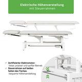 Massageliege Elektrisch Fortis 2 Ergo | 2-Segmente | Handfernbedienung Steuerrahmen