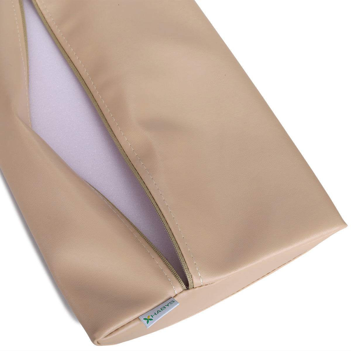 Lenden halfronde rol voor massage | 40x25x5 cm | Vinyl Flex bekleding