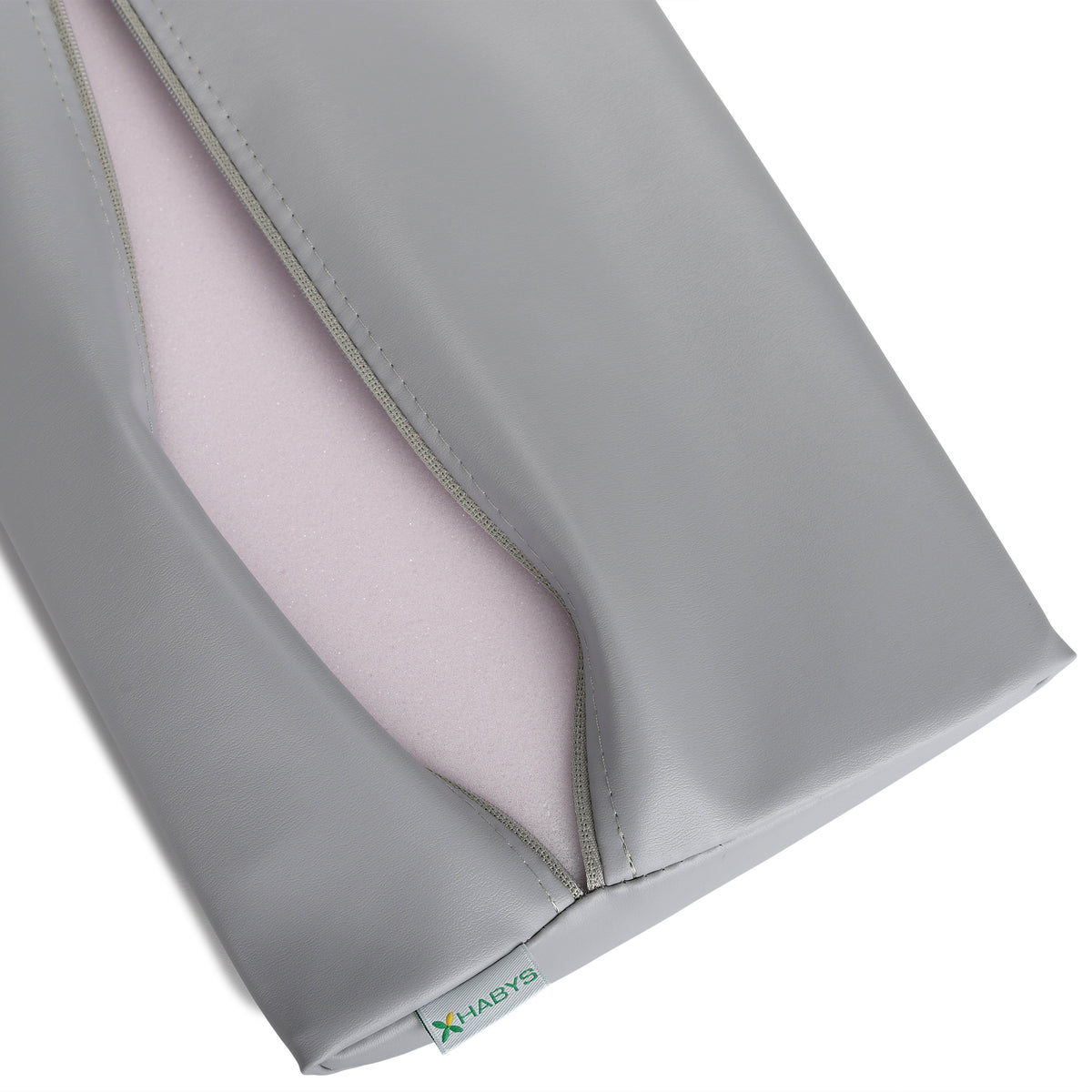 Lenden halfronde rol voor massage | 40x25x5 cm | Vinyl Flex bekleding