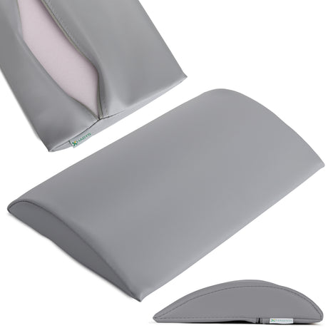 Lenden-Halbrolle für Massage | 40x25x5 | Polsterung Vinyl Flex