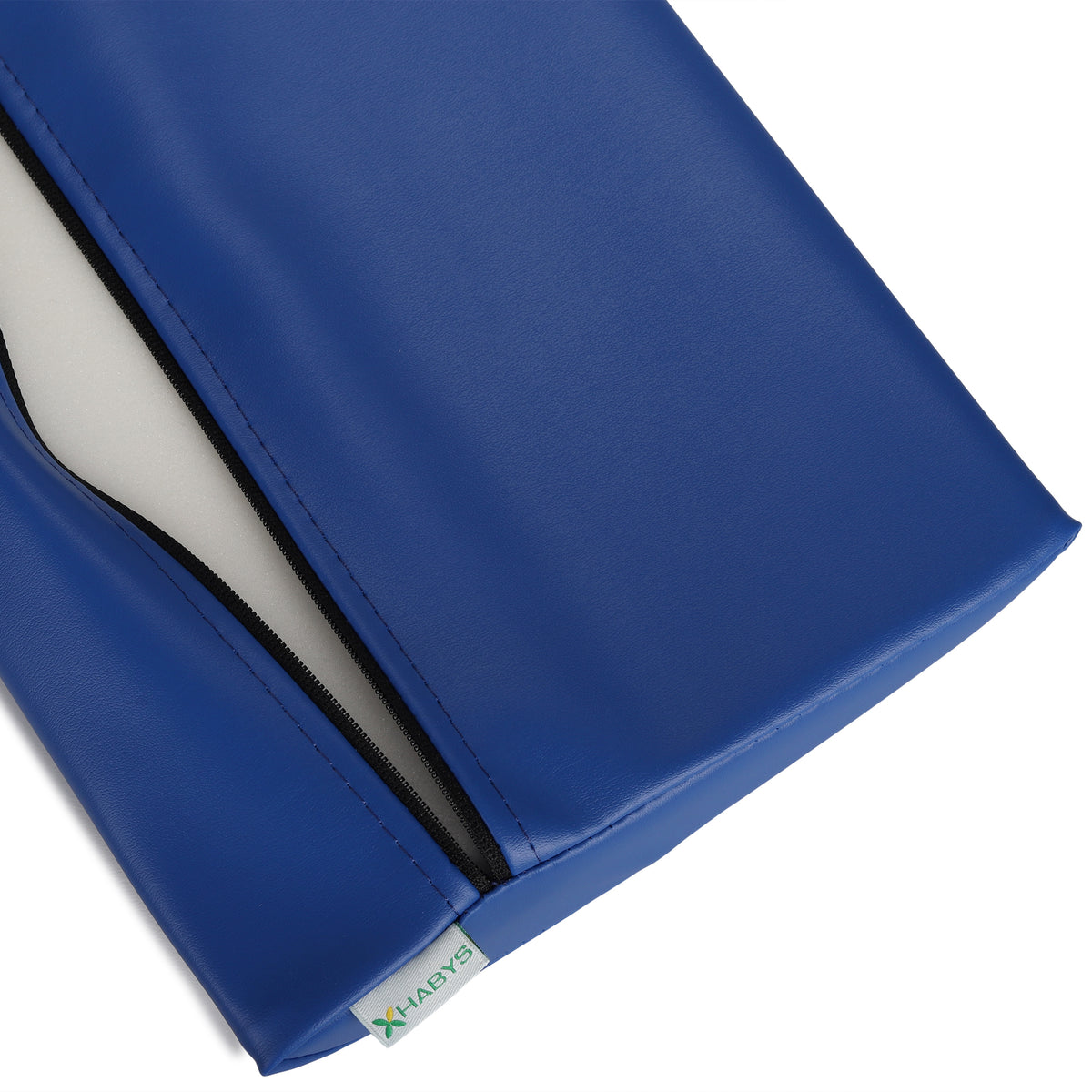 Lenden halfronde rol voor massage | 40x25x7 cm | Vinyl Flex bekleding