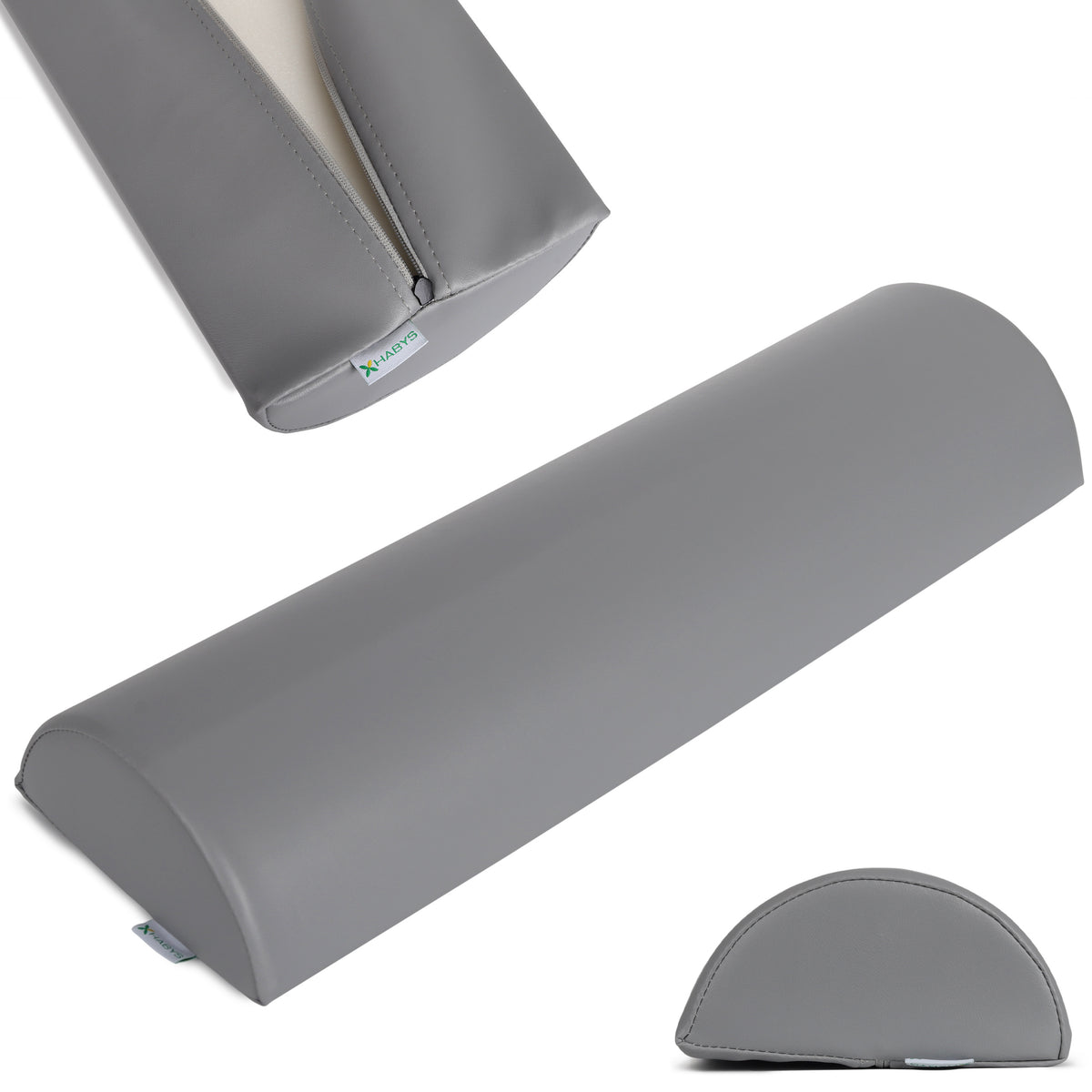 Halfronde massage rol | 60x19x9 cm | Vinyl Flex Bekleding